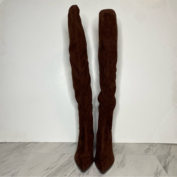 Marc Fisher Onyse Brown Over The Knee Boot 9M - Picture 2 of 16